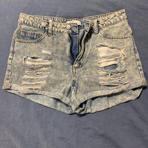 Jean shorts